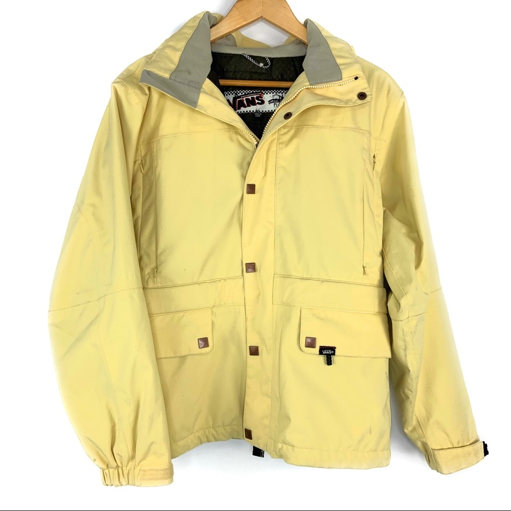 Women’s Vans Light Yellow Snow Ski Jacket Hooded